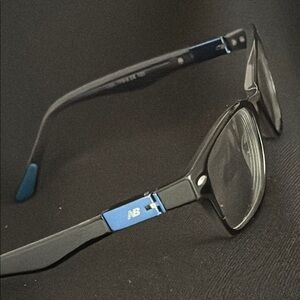 New Balance Black and Blue Eyeglasses